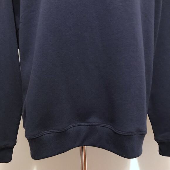 Ideology NWT Navy Pullover Sweatshirt Men L - Picture 3 of 9